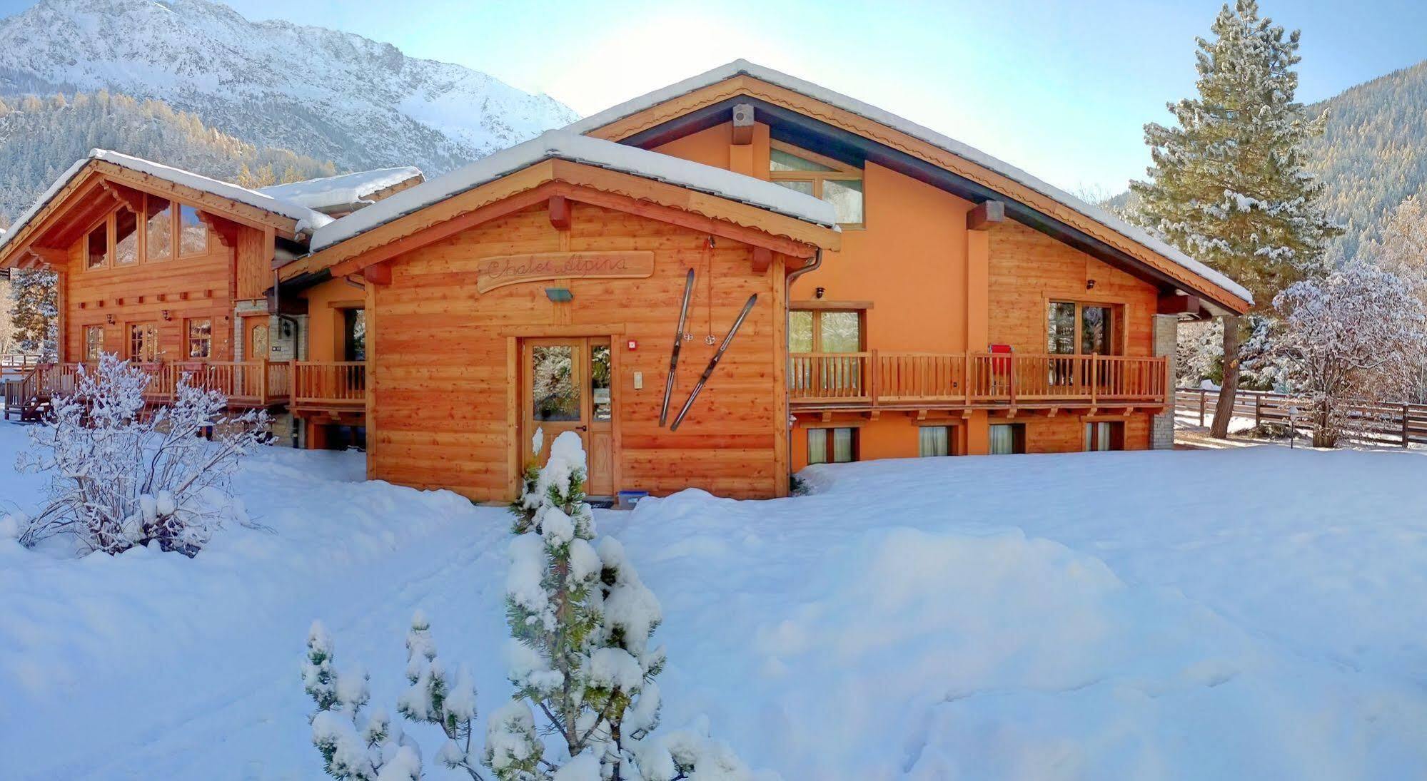 Chalet Alpina Hotel & Apartments Ла-Тюйль Экстерьер фото